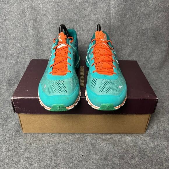 On Cloudflow Teal Blue Athletic Sneakers Walking Running Shoes Women Size 9.5 US - Picture 5 of 8